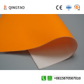 Orange single-sided silicone cloth